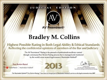 AV Preeminent Bradley M. Collins P.A. 2013