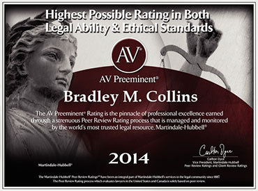 AV Preeminent 2014 Bradley M. Collins